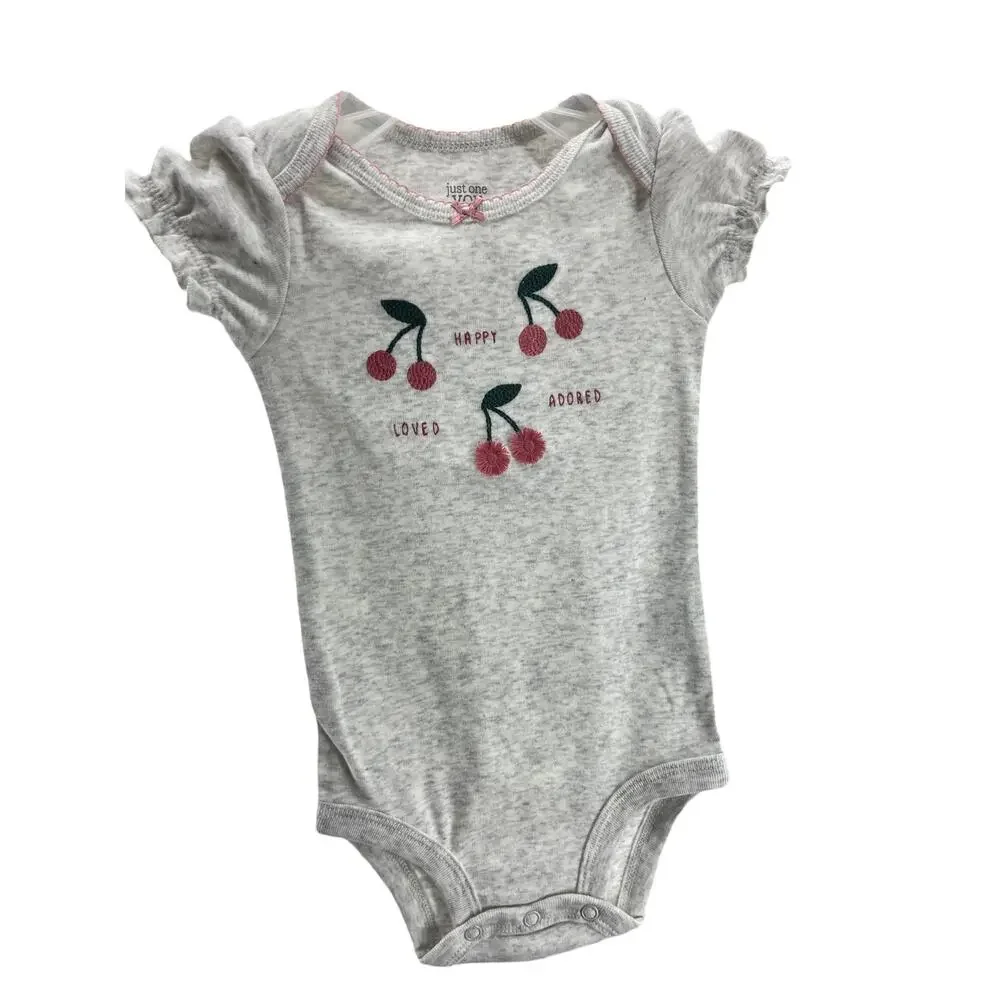 Just One You by Carter's Lot of 3 One-Pieces Baby Girl's Size 9 Months